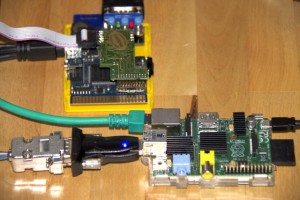 TC64 with SilverSurfer attached to Raspi